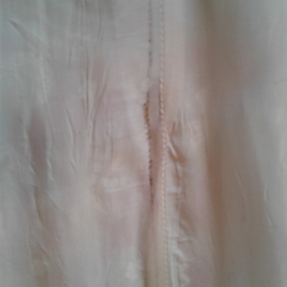 SOLD! Vintage Macy's Silk Red Paisley Maxi Skirt - Picture 8 of 8